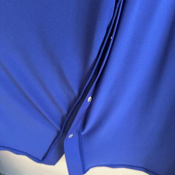 Susan Graver Every Day Liquid Knit Duster with Snap Detail 3X - Picture 5 of 11